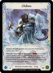 Oldhim // Frostbite [U-ELE111] Unlimited Normal Flesh And Blood Single Flesh And Blood   
