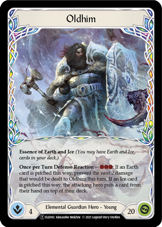 Oldhim // Frostbite [U-ELE111] Unlimited Normal Flesh And Blood Single Flesh And Blood   