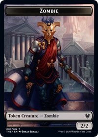 Zombie // Satyr Double-Sided Token [Tokens] Theros Beyond Death Tokens MTG Single Magic: The Gathering