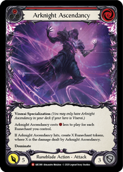 Arknight Ascendancy [ARC080] Unlimited Edition Rainbow Foil Flesh And Blood Single Flesh And Blood   