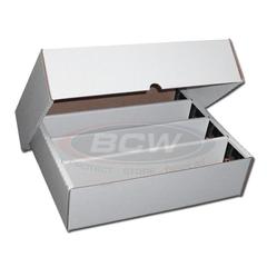 3200 Ct Card Box  BCW White Storage Boxes Taps Games Edmonton Alberta