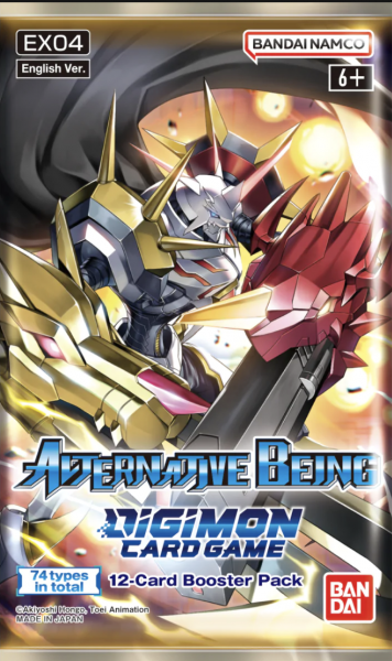 Digimon Alternative Being - Booster Pack [EX-04] Digimon Sealed Digimon   