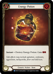 Energy Potion [WTR170] Unlimited Edition Rainbow Foil Flesh And Blood Single Flesh And Blood   