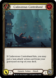 Cadaverous Contraband (Yellow) [ARC180] Unlimited Edition Rainbow Foil Flesh And Blood Single Flesh And Blood   