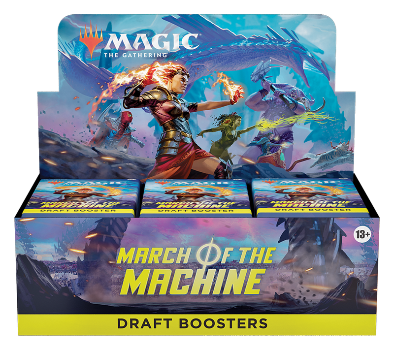 MTG March of the Machine Draft Booster Box MTG Sealed Magic: The Gathering   
