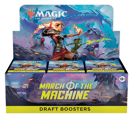 MTG March of the Machine Draft Booster Box MTG Sealed Magic: The Gathering   