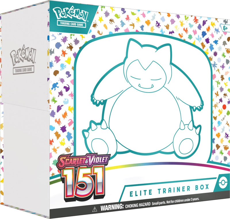 Pokémon Scarlet and Violet: 151 Elite Trainer Box Pokemon Sealed Pokémon   