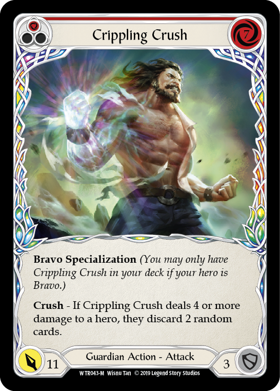 Crippling Crush [WTR043-M] Alpha Print Normal Flesh And Blood Single Flesh And Blood   