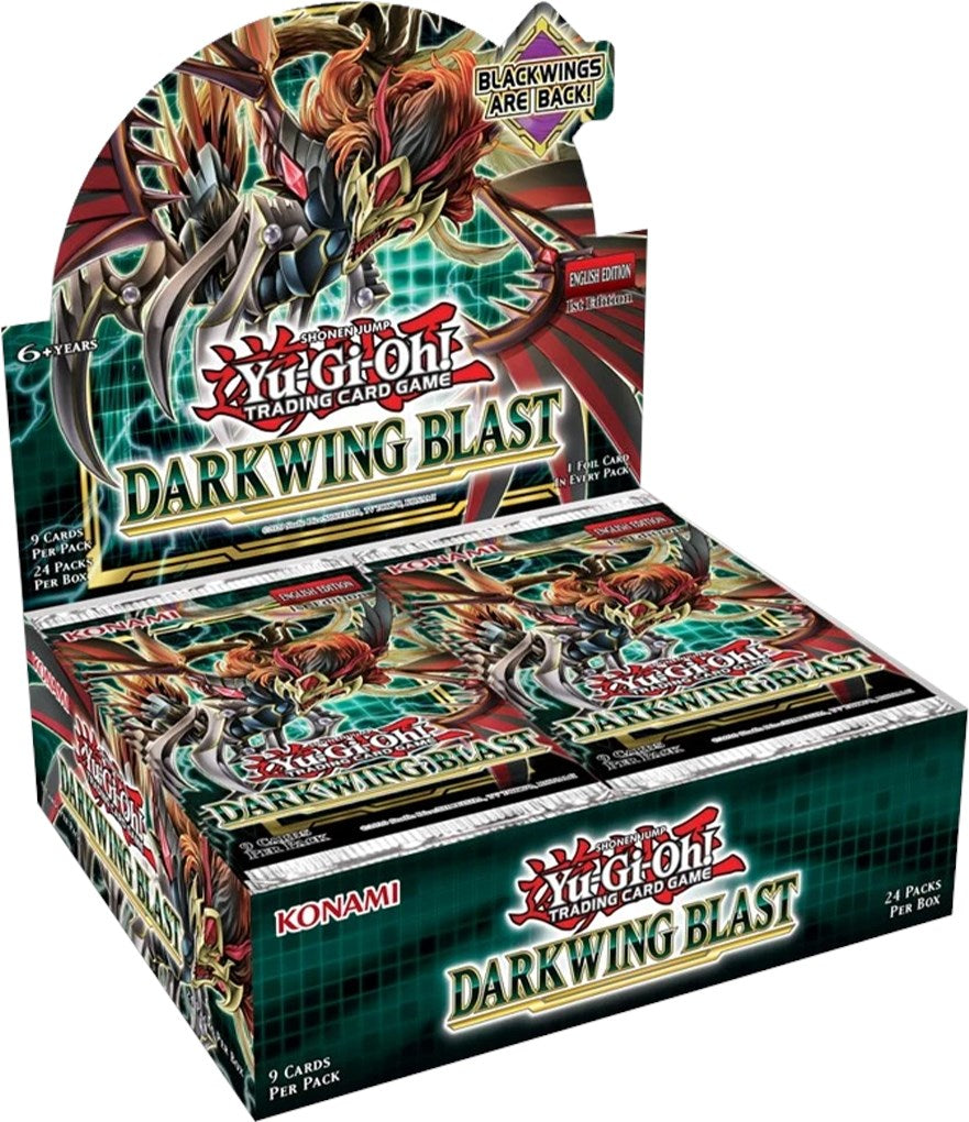 Yu-Gi-Oh Darkwing Blast Booster Box (1st Edition) Yugioh Sealed Yu-Gi-Oh!   
