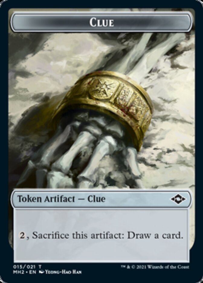 Clue Token (15) [Tokens] Modern Horizons 2 Tokens MTG Single Magic: The Gathering