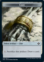Bird // Clue (15) Double-Sided Token [Tokens] Modern Horizons 2 Tokens MTG Single Magic: The Gathering