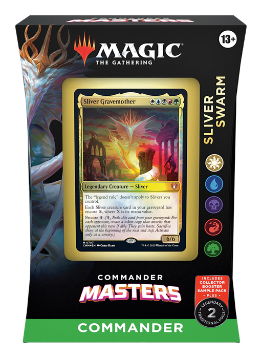 MTG Commander Masters Commander Deck: Sliver Swarm MTG Sealed Magic: The Gathering   