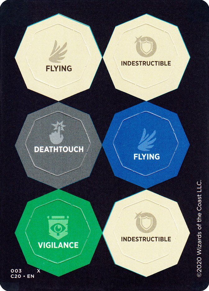 Ability Punchcard (003) [Tokens] Commander 2020 Tokens MTG Single Magic: The Gathering