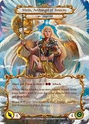 Figment of Tenacity // Metis, Archangel of Tenacity (Marvel) [DTD010] (Dusk Till Dawn)  Cold Foil Flesh And Blood Single Flesh And Blood   
