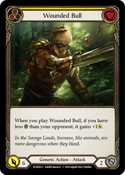 Wounded Bull (Yellow) [WTR201-C] Alpha Print Normal Flesh And Blood Single Flesh And Blood   