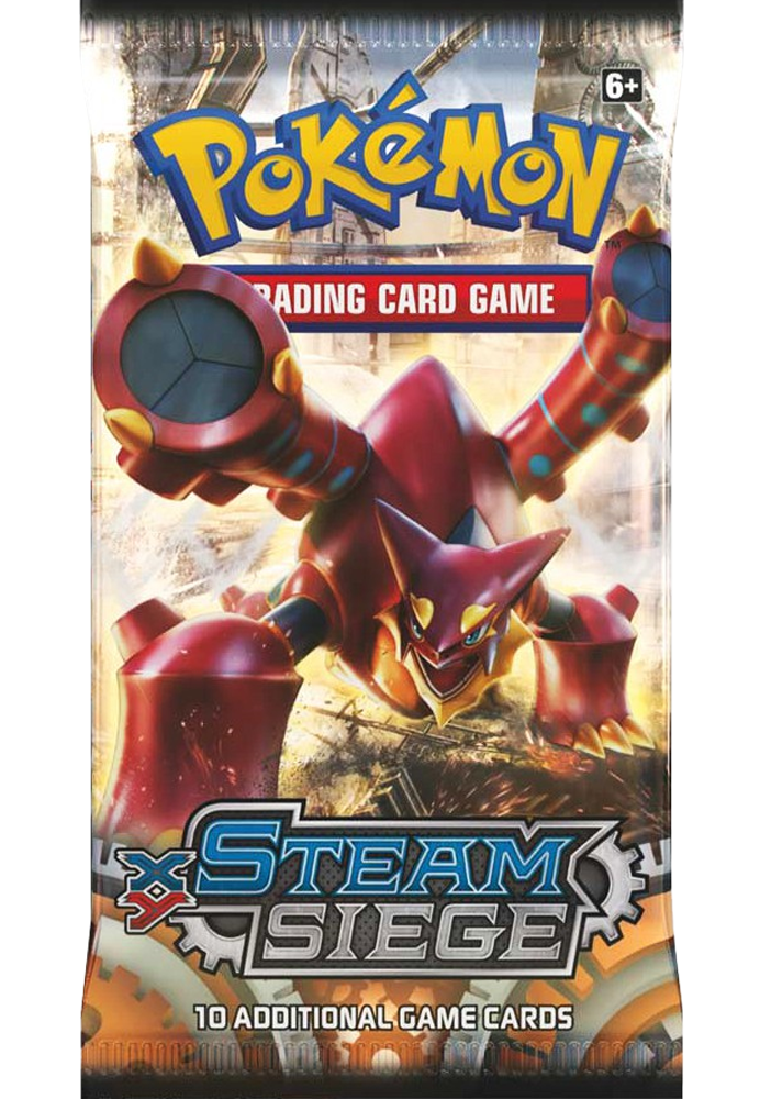 Pokémon Steam Siege - Booster Pack Pokemon Sealed Pokémon