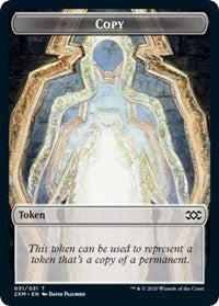 Copy // Soldier Double-Sided Token [Tokens] Double Masters Tokens MTG Single Magic: The Gathering