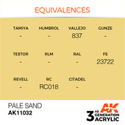 AK Interactive: 3rd Gen Acrylic Pale Sand 17ml Basing Materials AK INTERACTIVE