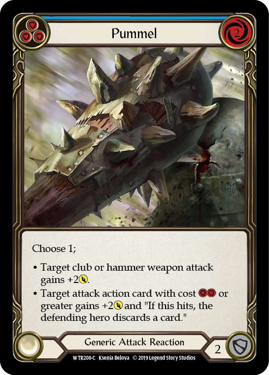 Pummel (Blue) [WTR208-C] Alpha Print Normal Flesh And Blood Single Flesh And Blood   