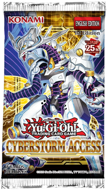 Yu-Gi-Oh! Cyberstorm Access Booster Pack (1st Edition) Yugioh Sealed Yu-Gi-Oh!   