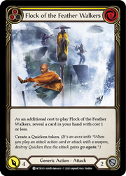 Flock of the Feather Walkers (Yellow) [WTR183] Unlimited Edition Normal Flesh And Blood Single Flesh And Blood   