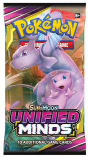 Pokémon Unified Minds Booster Pack Pokemon Sealed Pokémon   