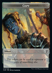 Squid // Copy Double-Sided Token [Commander Legends: Battle for Baldur's Gate Tokens] MTG Single Magic: The Gathering   