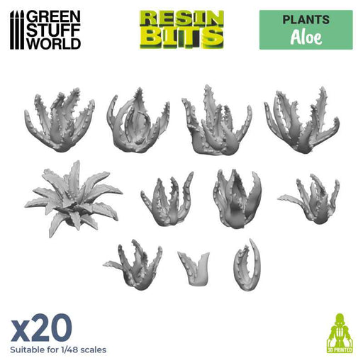 Green Stuff World: 3D printed set - Aloe Model Tools & Glue Green Stuff World