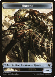 Horror // Thrull Double-Sided Token [Tokens] Commander Legends Tokens MTG Single Magic: The Gathering