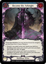 Become the Arknight [ARC083-S] 1st Edition Normal Flesh And Blood Single Flesh And Blood   