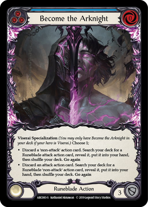 Become the Arknight [ARC083-S] 1st Edition Normal Flesh And Blood Single Flesh And Blood   