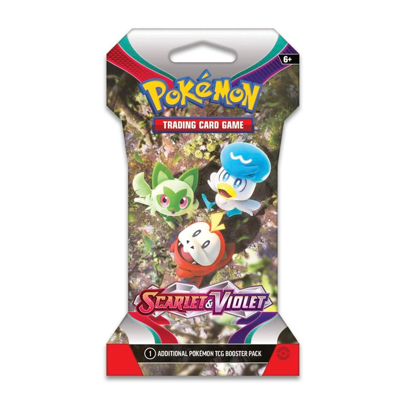 Pokémon Scarlet and Violet: Base Set - Sleeved Booster Pack Pokemon Sealed Pokémon