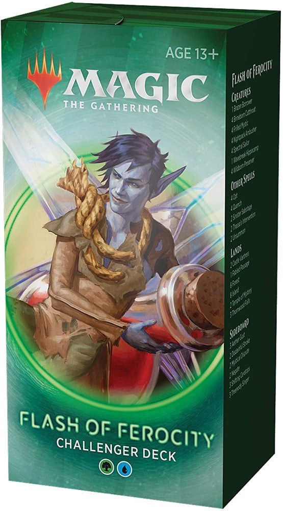 MTG Challenger Decks - Flash Of Ferocity MTG Sealed Wizards of the Coast   
