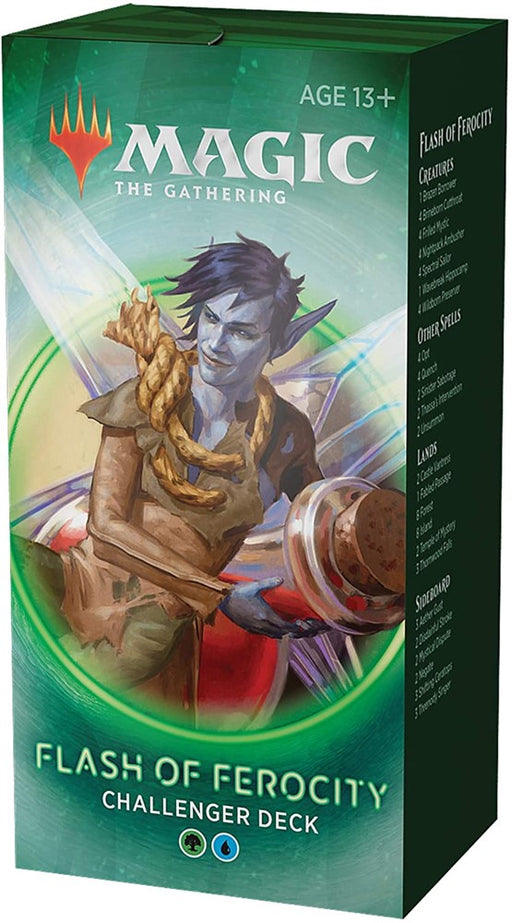 MTG Challenger Decks - Flash Of Ferocity MTG Sealed Wizards of the Coast   