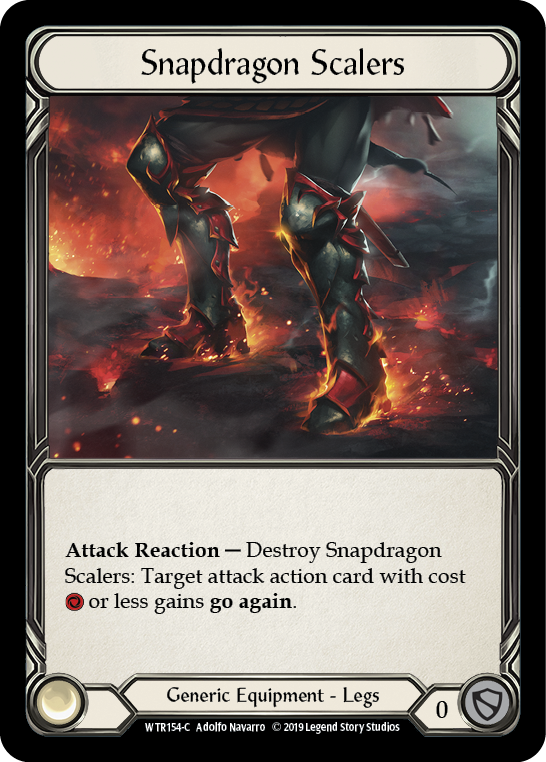 Snapdragon Scalers [WTR154-C] Alpha Print Normal Flesh And Blood Single Flesh And Blood   