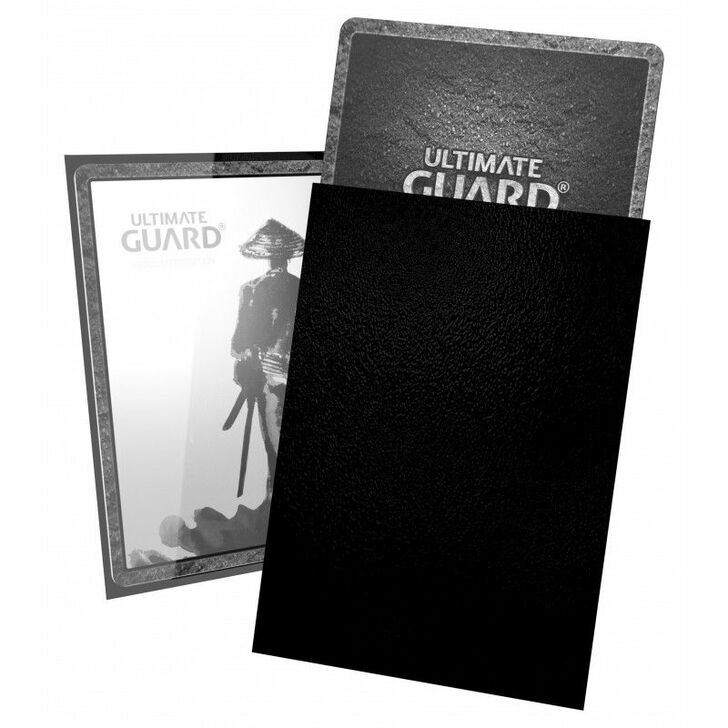 Ultimate Guard: Katana Japanese Sleeves - Black 60Ct Card Sleeves Ultimate Guard