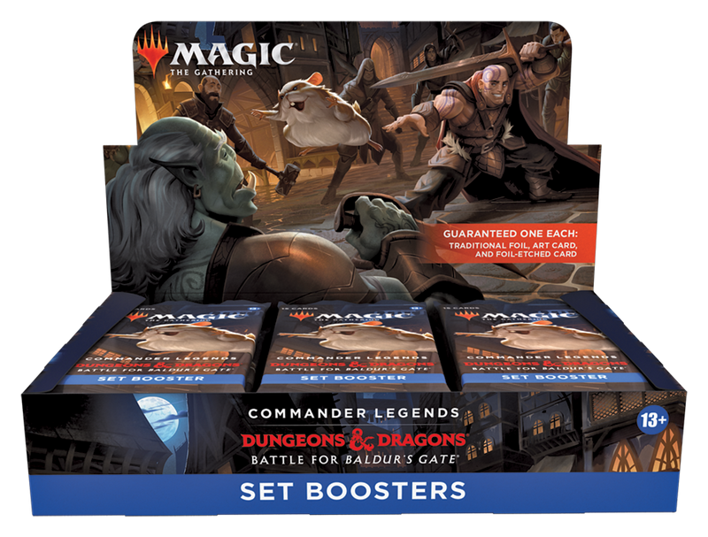 MTG Commander Legends: Battle for Baldur's Gate - Set Booster Box MTG Sealed Magic: The Gathering   