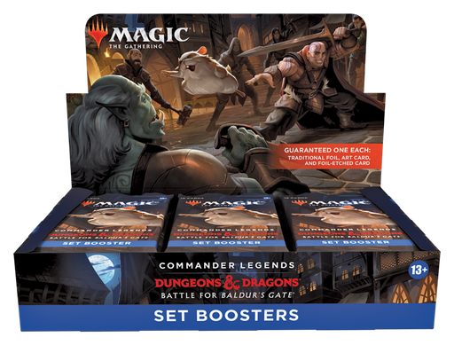 MTG Commander Legends: Battle for Baldur's Gate - Set Booster Box MTG Sealed Magic: The Gathering   