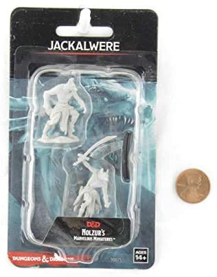 D&D Nolzur's Marvelous Miniatures: W12 Jackalwere Unpainted Miniatures WizKids