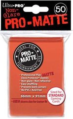 50Ct Pro-Matte Peach Standard Deck Protectors Card Sleeves Ultra Pro