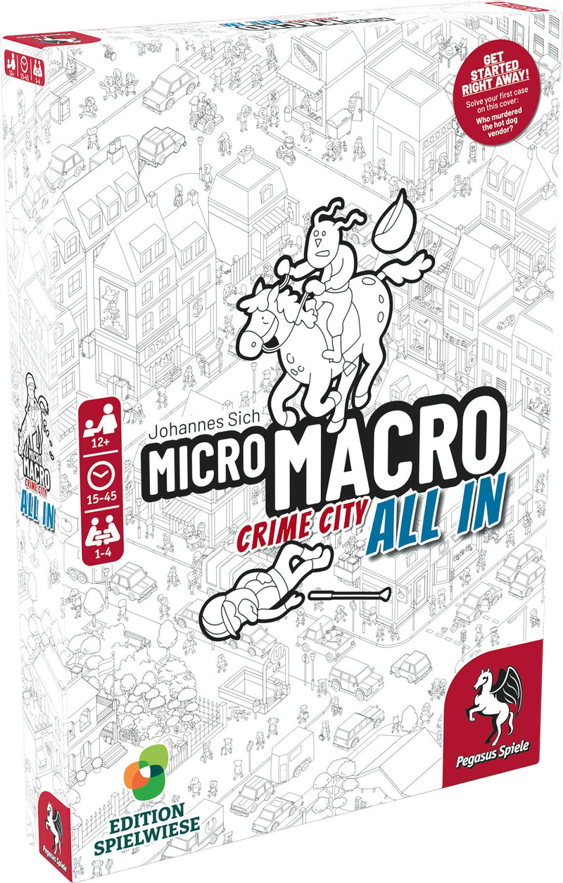 MicroMacro: Crime City 3: All In Board Games Pegasus Spiele   