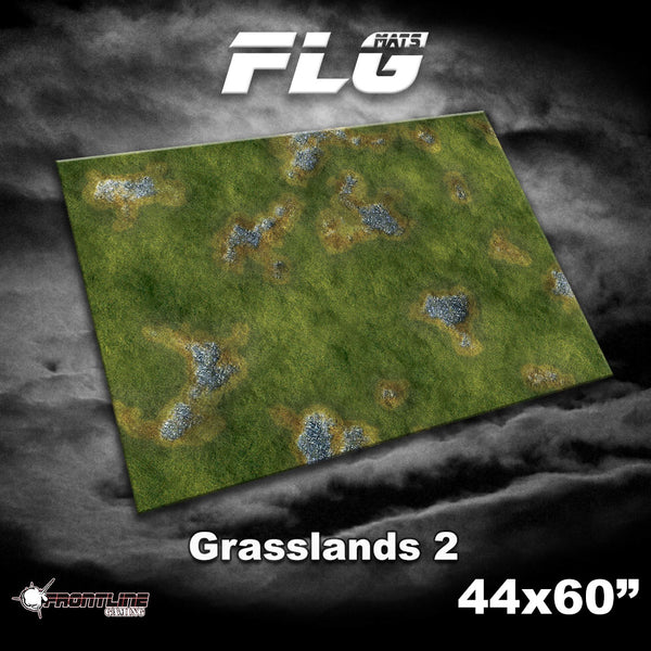 Frontline Gaming: Mats - Grasslands 2 44"x60"