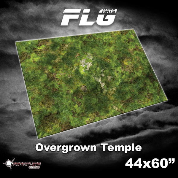 Frontline Gaming: Mats - Overgrown Temple 44"x60"