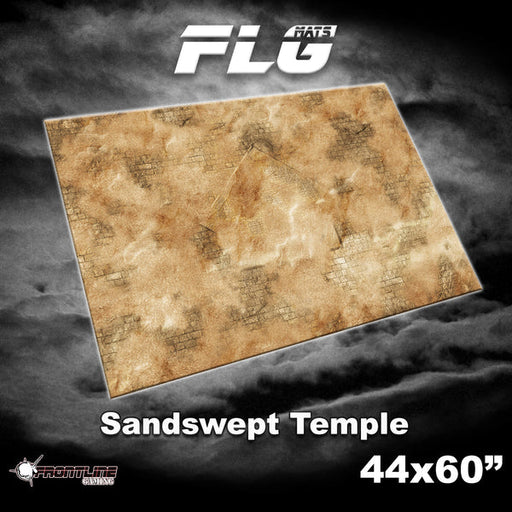 Frontline Gaming: Mats - Sandswept Temple 44"x60" Gaming Mat FLG