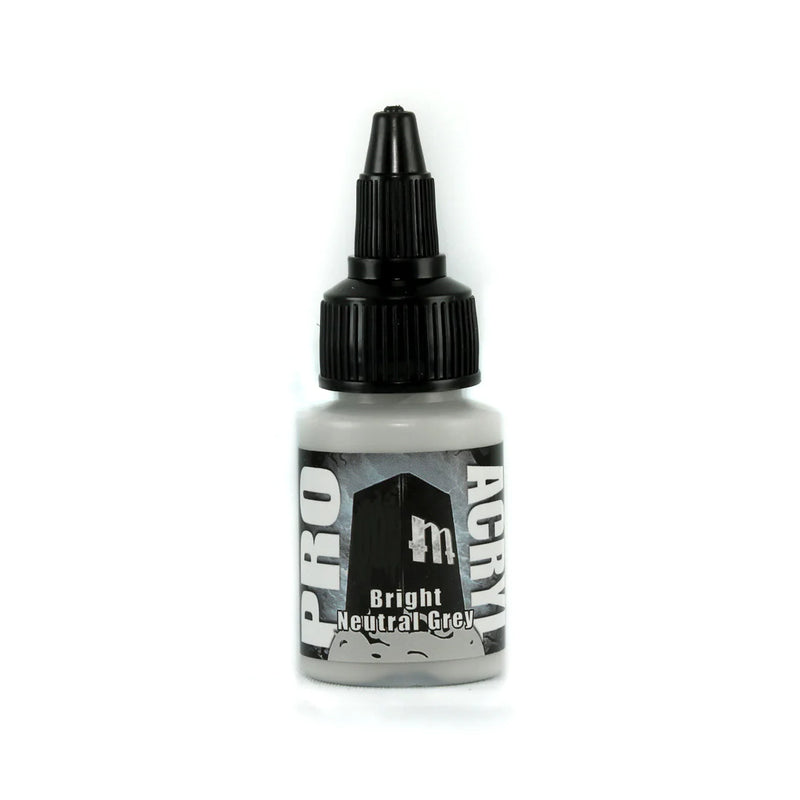 Monument Hobbies: Pro Acryl - Bright Neutral Grey Model Paints Warp Speed Distribution