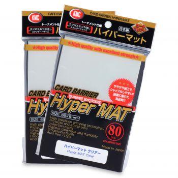 KMC: Hyper Mat Clear 80Ct Playmats KMC Sleeves