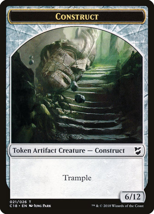 Construct Token (021/026) [Tokens] Commander 2018 Tokens MTG Single Magic: The Gathering
