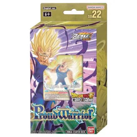Dragon Ball Super: Proud Warrior Starter Deck Dragon Ball Super Sealed Bandai   