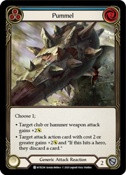 Pummel (Blue) [WTR208] Unlimited Edition Normal Flesh And Blood Single Flesh And Blood   