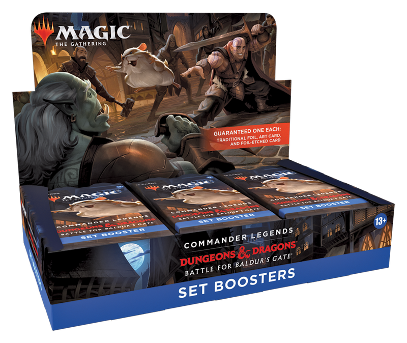 MTG Commander Legends: Battle for Baldur's Gate - Set Booster Box MTG Sealed Magic: The Gathering   